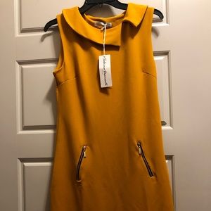 Mustard dress